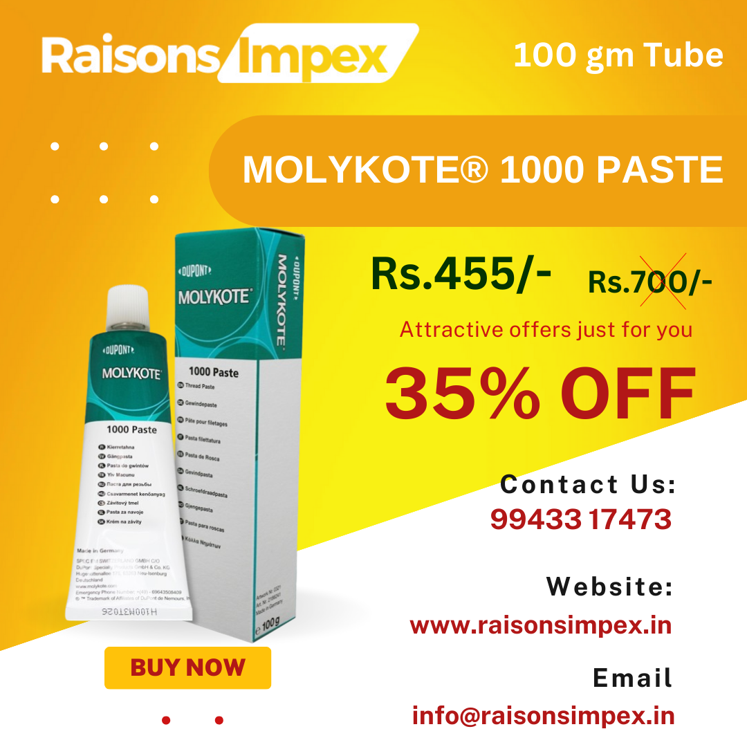 Molykote 1000 Paste 100 gm Tube